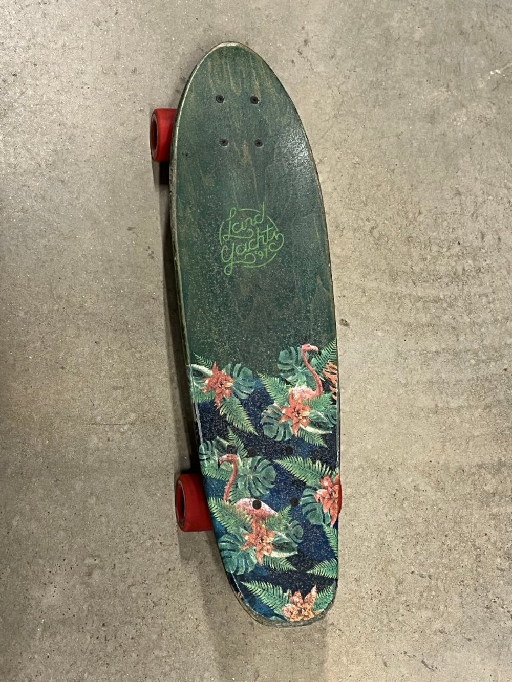 Landyachtz Mini Dinghy Floral Cruiser Longboard